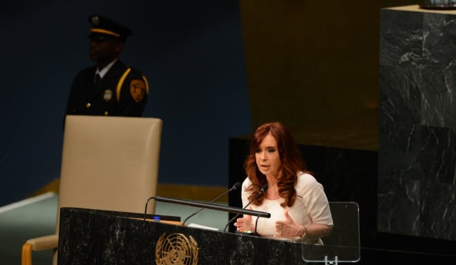 CFK: «El 1% de la población mundial tiene el 50% de la riqueza del mundo»