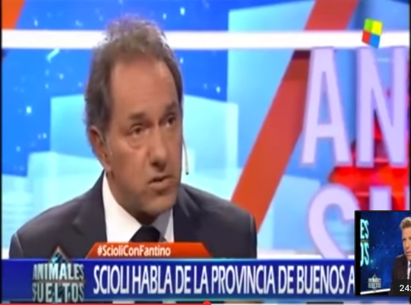 Scioli: «Desendeudé a la mitad la Provincia desde que había asumido»