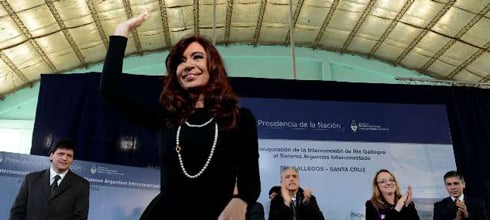 Según CFK, el sistema argentino de interconexión eléctrica se expandió 5.000 km