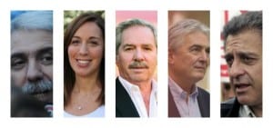 Conocé la carrera política de los cinco candidatos a Gobernador de la Provincia de Buenos Aires