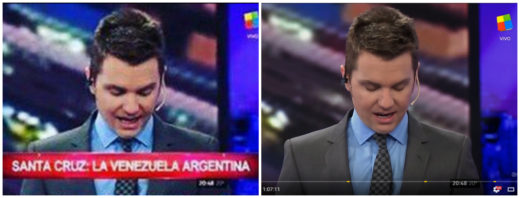 #FalsoEnLasRedes: los zócalos sobre Santa Cruz que difundió CFK nunca existieron