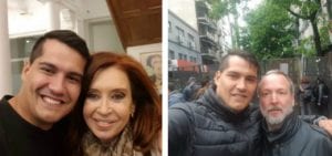 No, los venezolanos detenidos en la marcha contra el presupuesto no se sacaron una foto con CFK y Sabbatella
