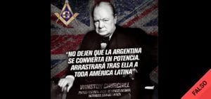 No, Winston Churchill no dijo: “No dejen que la Argentina se convierta en potencia, arrastrará tras ella a toda América Latina”