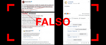 Es falso el tuit de Macri por el Día del Padre un minuto antes del apagón