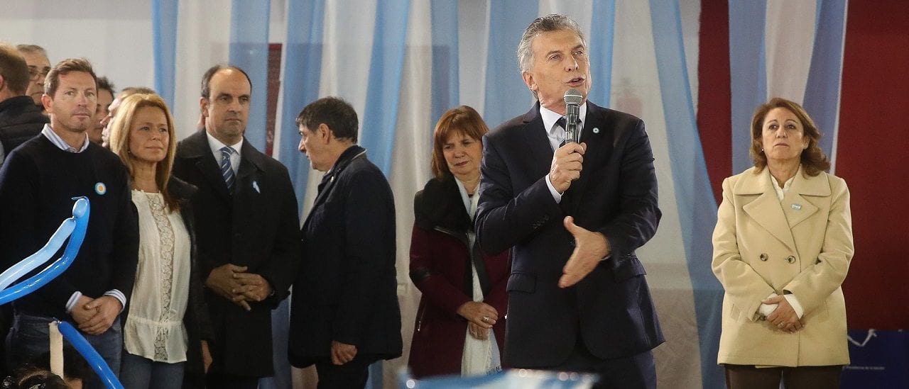 Mauricio Macri: «Llevamos quemadas 300 toneladas de drogas y 67 delincuentes detenidos por día desde que somos Gobierno»