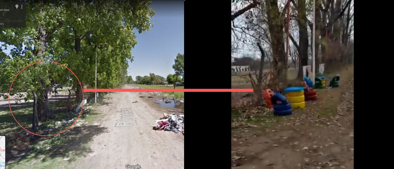 Es verdadero el video que muestra una plaza hecha con objetos reciclados en La Matanza