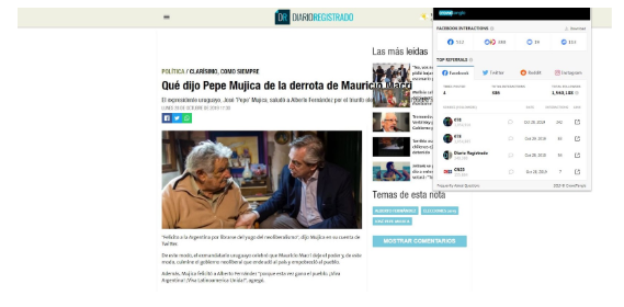 Es falso el tuit en el que el ex presidente uruguayo José Mujica felicitó a la Argentina y a Alberto Fernández por el triunfo del Frente de Todos