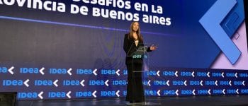 Vidal en IDEA: chequeos sobre homicidios, transparencia, reelecciones y policías
