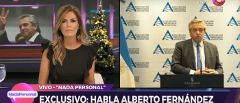 Es vieja la entrevista de Canosa a Fernández donde el Presidente dice que “no es justo” bajarse el sueldo