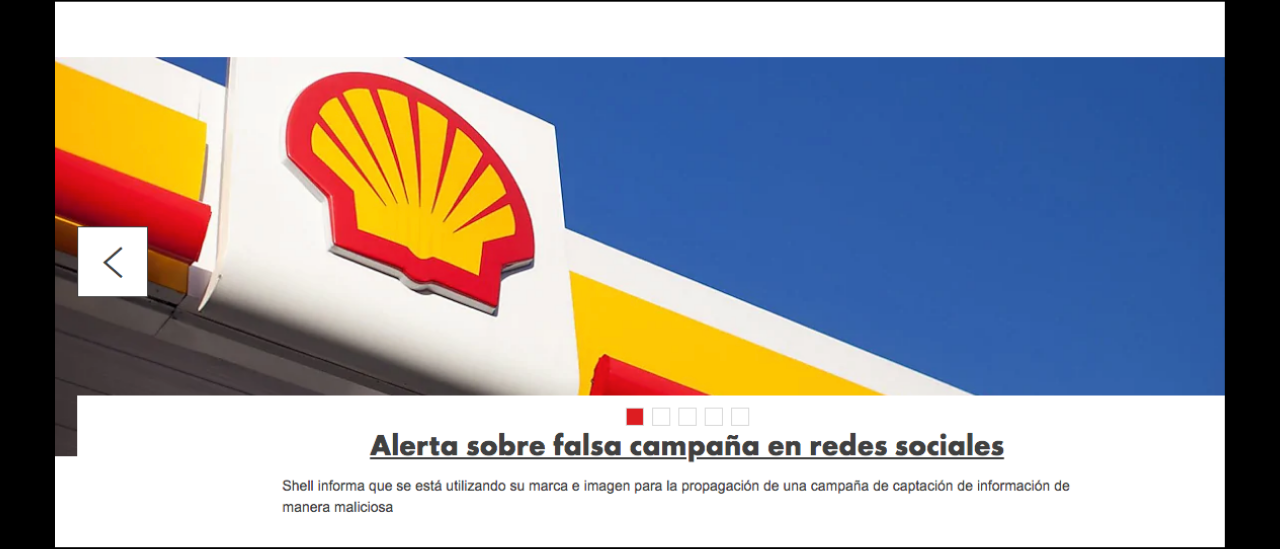 Es falso que Shell ofrece 3 meses de combustible gratis