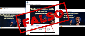 Es falso que Alberto Fernandéz dijo: “Con Macri hubiésemos tenido 10 mil muertos por coronavirus”