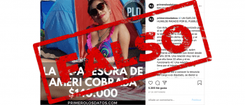 Es falso que Celeste Burgos, la pareja del ex diputado Juan Ameri, cobraba $ 140 mil pesos como asesora suya