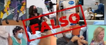 Son falsas o sacadas de contexto las imágenes que circulan en el video “Vacuna show” (parte I)