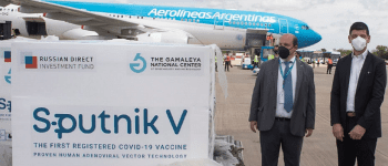 Se firmó un convenio para producir en la Argentina la vacuna Sputnik V