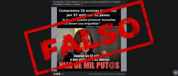 No, no se compraron 26 aviones hidrantes durante el gobierno de Cristina Fernández de Kirchner