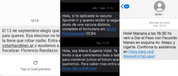 Publicidad electoral por SMS: por qué nos llegan mensajes de candidatos al celular y por qué está mal
