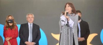 Chequeos a dichos de Cristina Fernández de Kirchner durante el cierre de campaña del Frente de Todos