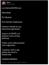Desinformación: cómo los grupos que atacan a minorías en redes sociales difundieron falsedades sobre COVID-19 en Guatemala