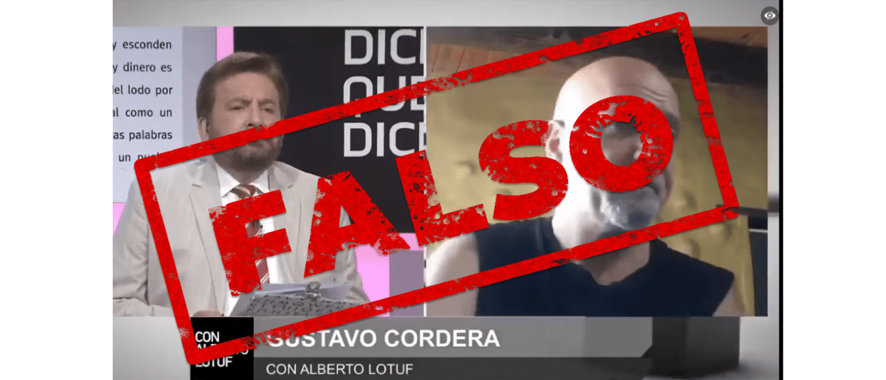 Son falsas varias afirmaciones sobre el coronavirus dichas por el cantante Gustavo Cordera en un video viral 
