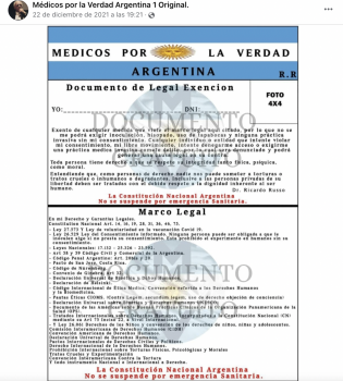 Imputan a un médico por expedir certificados falsos que contraindican la vacuna contra el coronavirus: los documentos se ofrecían por canales de Telegram