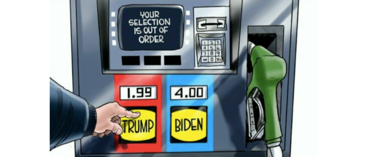 Es engañoso el posteo que compara los precios de la gasolina entre los gobiernos de Trump y Biden
