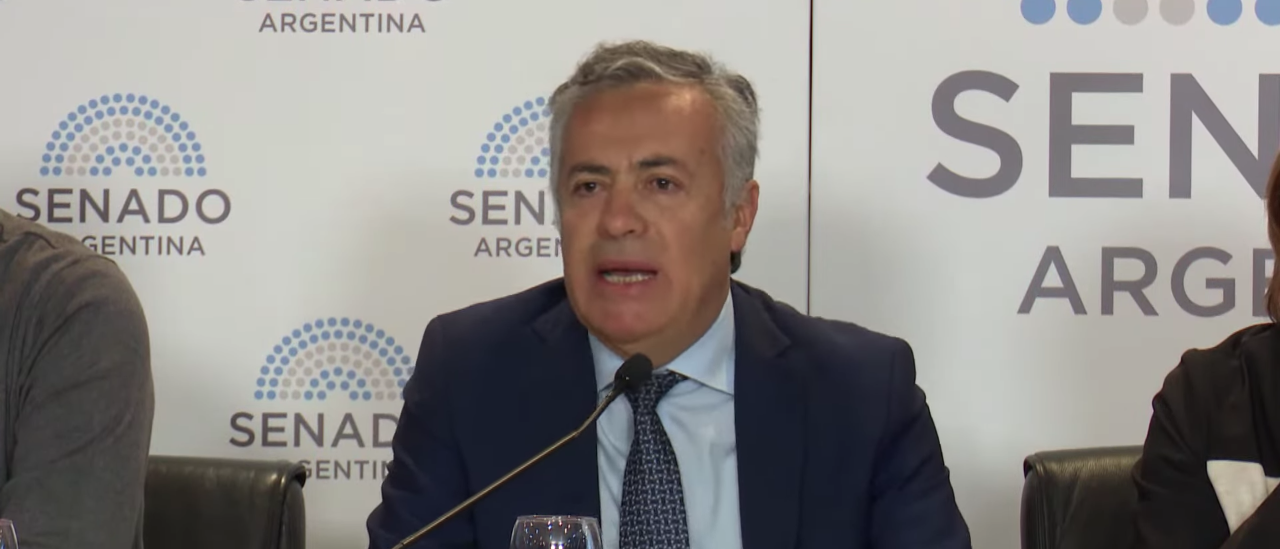 Alfredo Cornejo: “Hoy el 85% del subsidio de transporte queda en el AMBA”