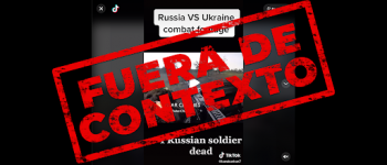 Está fuera de contexto el video del enfrentamiento entre soldados ucranianos y rusos