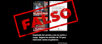 Es falso que el agresor de Cristina Fernández de Kirchner figura en un documento oficial como “empleado de Larreta”