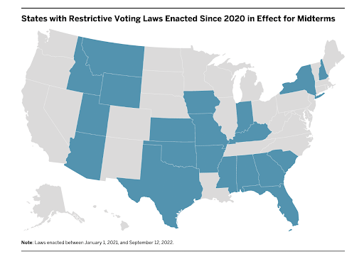 Elecciones en Estados Unidos 2022: cuáles son las nuevas reglas para votar