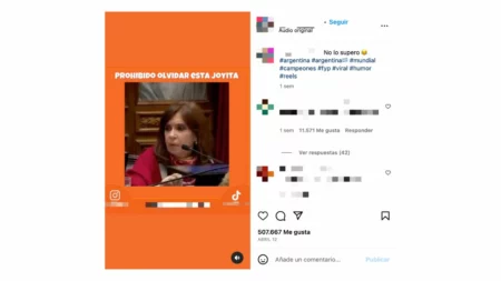Es falso el video en el que Cristina Fernández de Kirchner supuestamente está tirándose gases mientras da un discurso