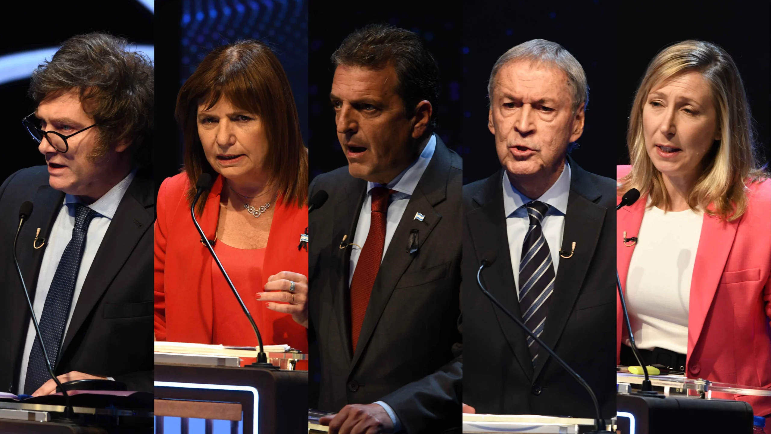 Quiénes son los 5 candidatos presidenciales que compiten en las elecciones de hoy