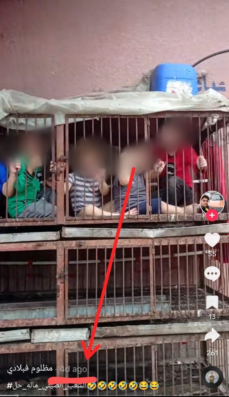 No, estos niños en jaulas no son “israelíes secuestrados” por Hamas