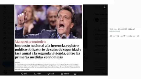 No, Clarín no publicó una noticia con supuestas medidas económicas de Sergio Massa, y el Gobierno desmintió que estén bajo análisis
