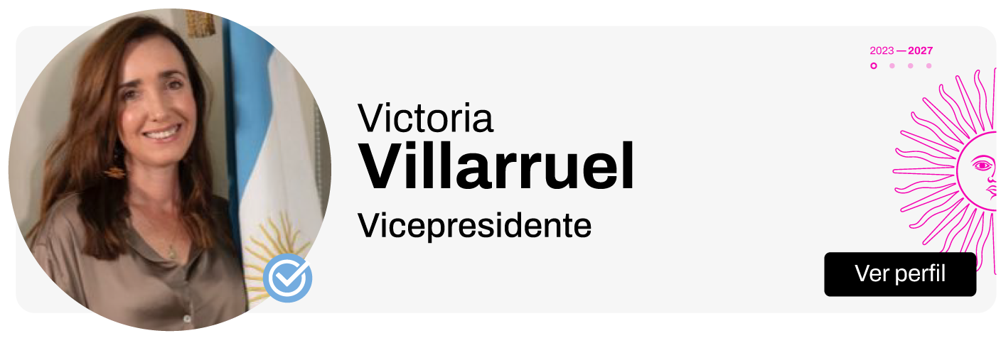 Victoria Villarruel - Vicepresidente