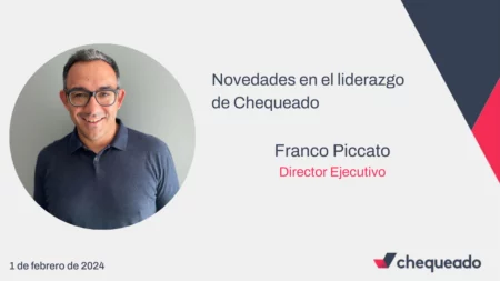 Novedades en el liderazgo de Chequeado: Franco Piccato es nuestro nuevo director Ejecutivo