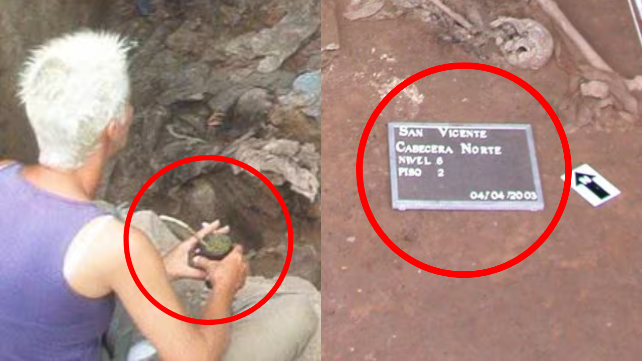 No, esta foto de restos óseos en una fosa común no pertenece a Papúa Nueva Guinea: fue tomada en Córdoba durante la identificación de desaparecidos