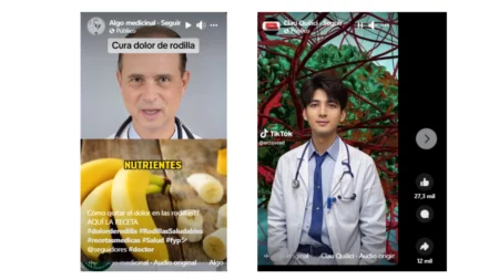 ¡Cuidado! Estos videos de médicos con consejos falsos de salud no son reales: podrían estar creados con inteligencia artificial