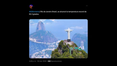 No, Río de Janeiro no registró un récord de temperatura de 60,1°: fue un máximo histórico de sensación térmica