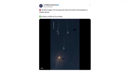 Es falso que este video muestra a Israel bloqueando drones y misiles iraníes: es un videojuego