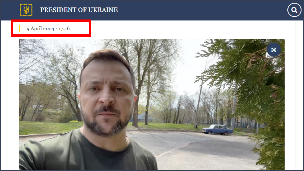 Es falso que Volodimir Zelenski fue capturado por tropas rusas: la supuesta foto policial que circula es de una serie de televisión