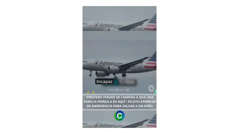 Es falso el audio de un piloto de American Airlines que desobedece a la torre de control por un aterrizaje de emergencia