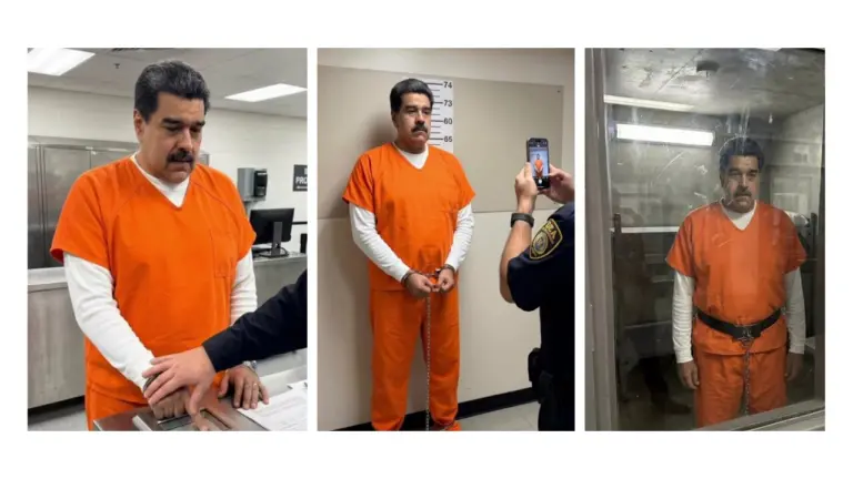 Son falsas estas imágenes de Maduro con uniforme naranja en la cárcel: fueron creadas con IA