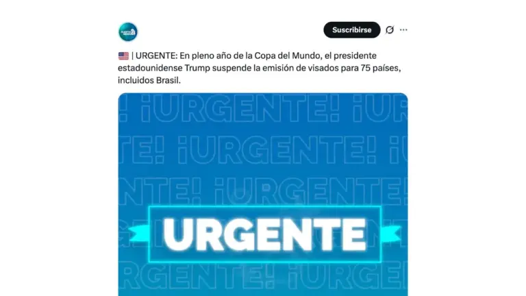 Estados Unidos no suspendió la emisión de visas en 75 países de cara al Mundial 2026: la medida no afecta a viajes por turismo