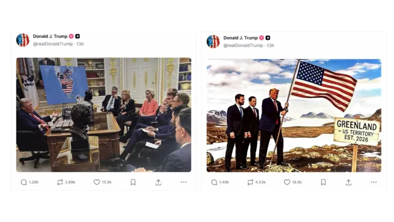 ¿Qué riesgos implica que Donald Trump publique imágenes generadas con IA?