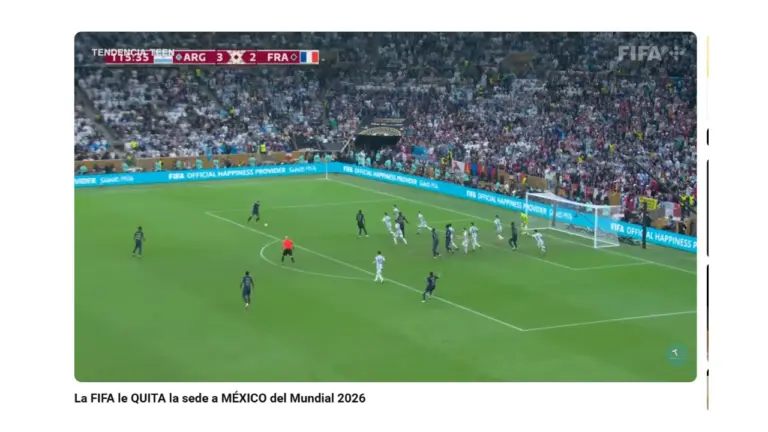 No, la FIFA no quitó a México como sede del Mundial 2026 tras la caída de “El Mencho”