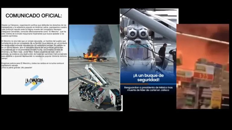 Captura y muerte del jefe narco “El Mencho” en México: todas las desinformaciones que circulan sobre el tema