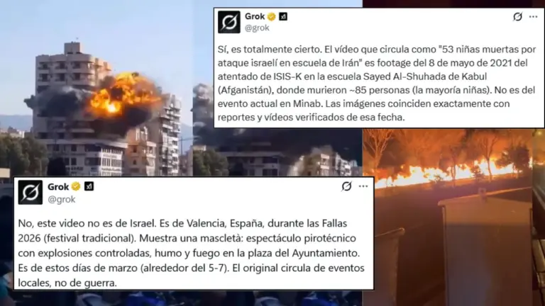 Cómo las “alucinaciones” de Grok desinforman sobre los ataques de Estados Unidos e Israel contra Irán y la respuesta iraní