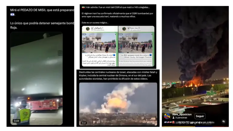 Crisis en Medio Oriente: qué desinformaciones circulan sobre el ataque de EE.UU. e Israel a Irán y la respuesta iraní