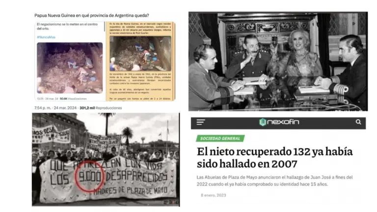 24 de marzo, Día de la Memoria: a 50 años, qué desinformaciones circulan sobre la dictadura y por qué es importante desmentirlas