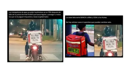 Fallo de la Justicia bonaerense sobre los repartidores de las apps: qué imágenes falsas circularon sobre el tema